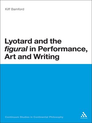 cover image of Lyotard and the 'figural' in Performance, Art and Writing